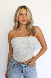 Tide Turns Scarf Top